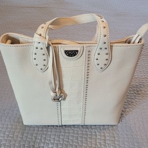 NWT Brighton Off White "Johnny" Purse